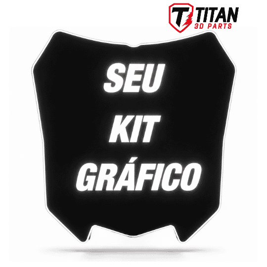Placa LED Personalizada Seu Kit Gráfico Motocross